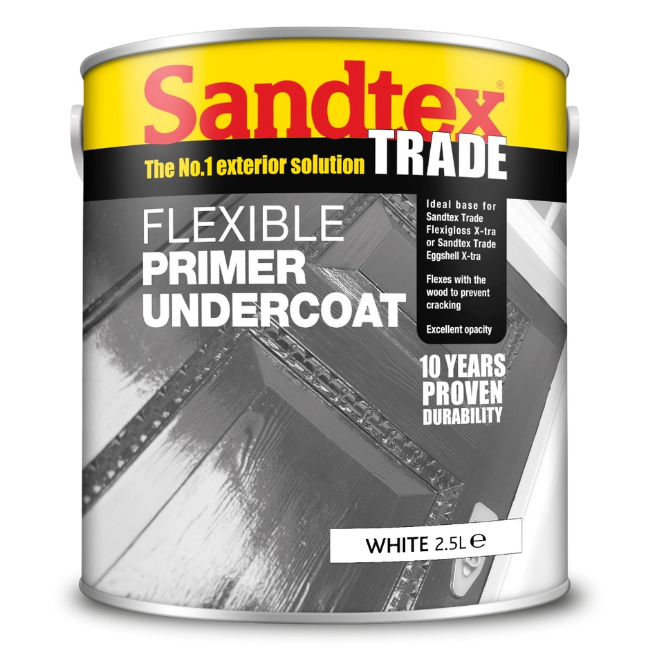 Sandtex Trade Flexible Primer Undercoat White