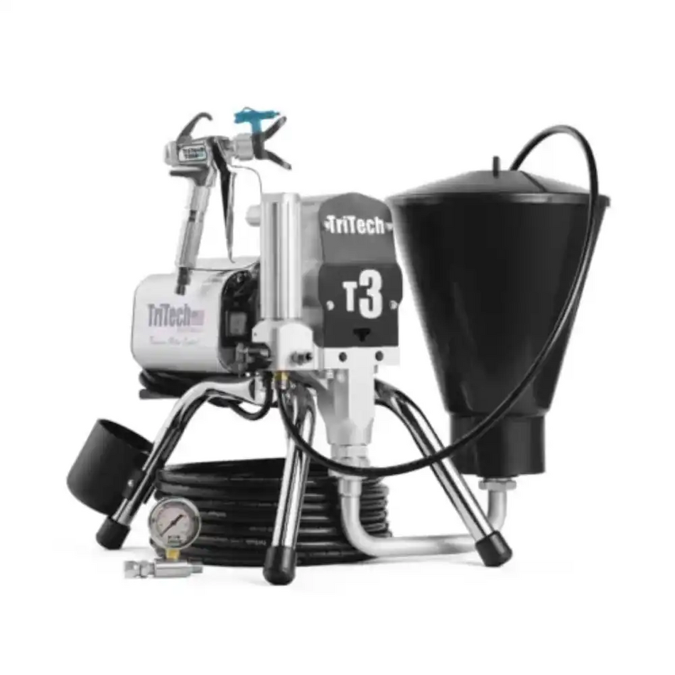 TriTech T3 Fine Finish Airless Sprayer 220v with Hopper