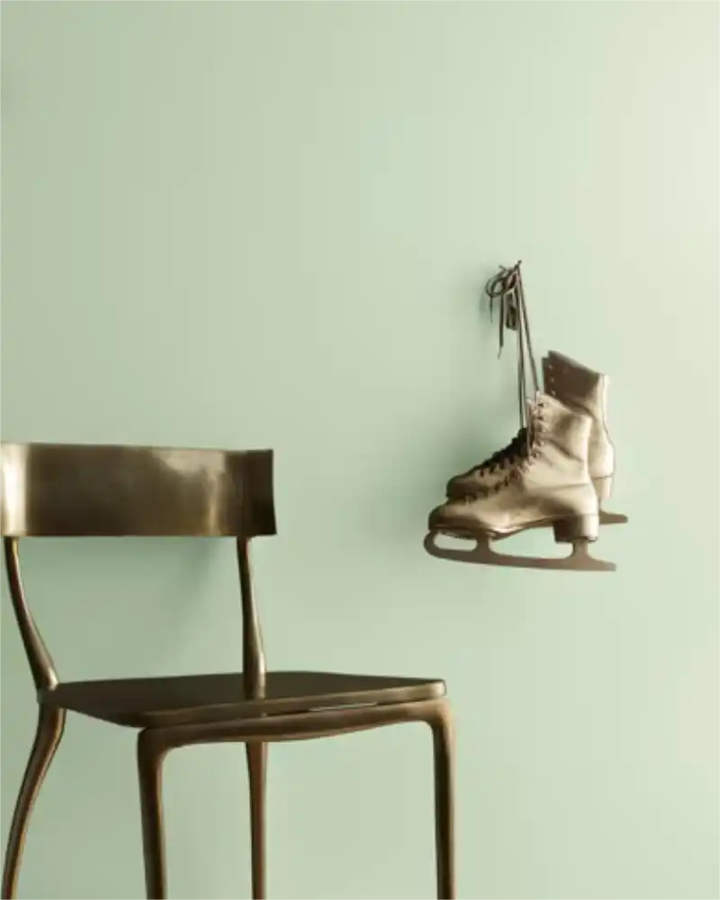 Van Alen Green - Aura Interior eggshell - Benjamin Moore