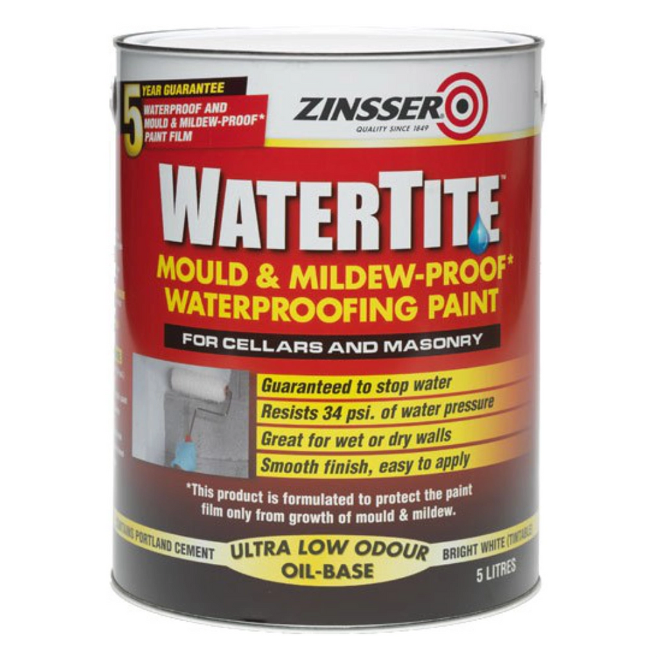 Zinsser Watertite Waterproofing Paint 5L
